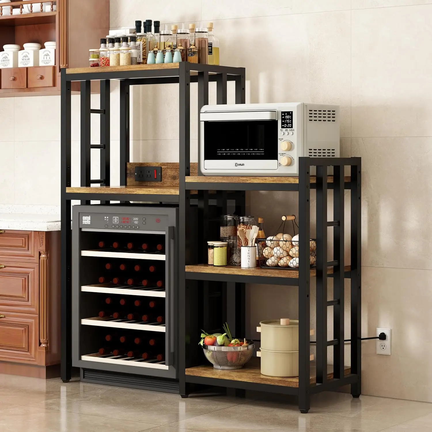 Kitchen Baker - Estante de Cozinha de 6 Níveis