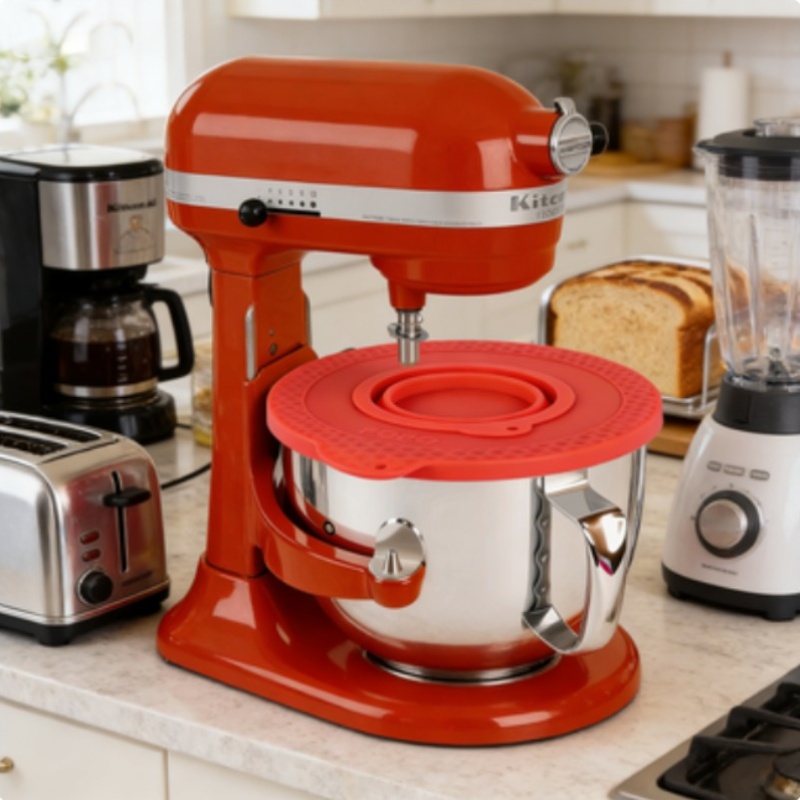 Kitchen Aid Baking Lid - Tampa de Silicone para Batedeira Compatível