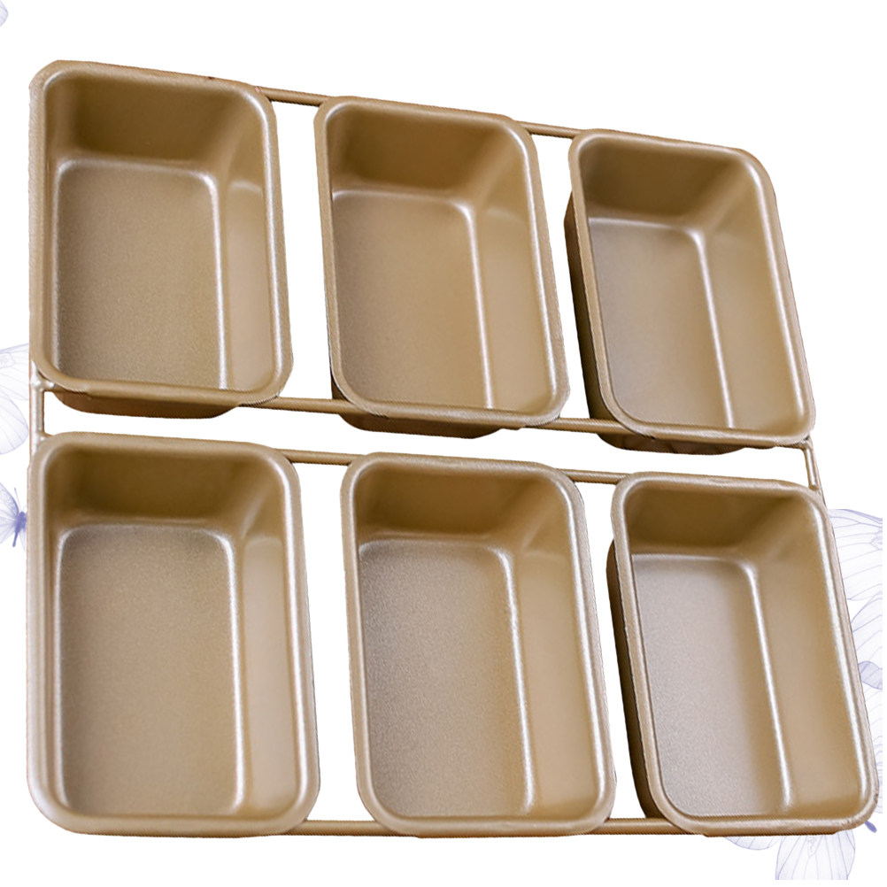 Kitchen Baking Tray - Assadeira de Pão com 6 Compartimentos,