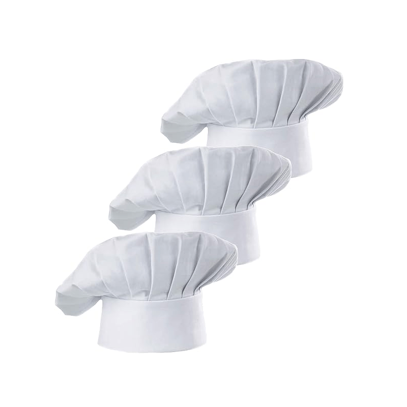 Kitchen Baker - Conjunto de 3 Chapéus de Chef
