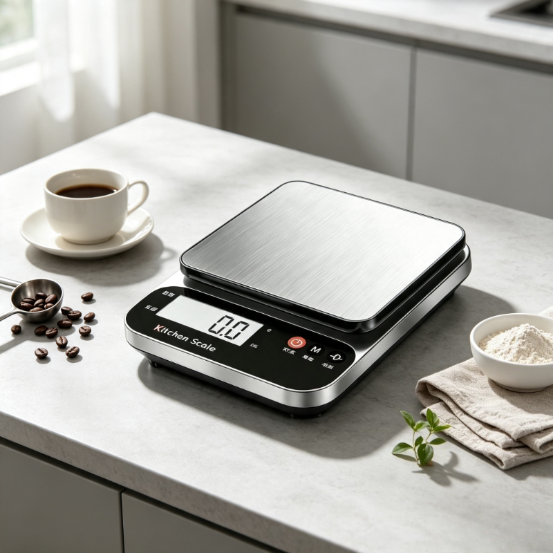 Kitchen And Baking Life - Balança Digital de Cozinha Unissex Pequena,