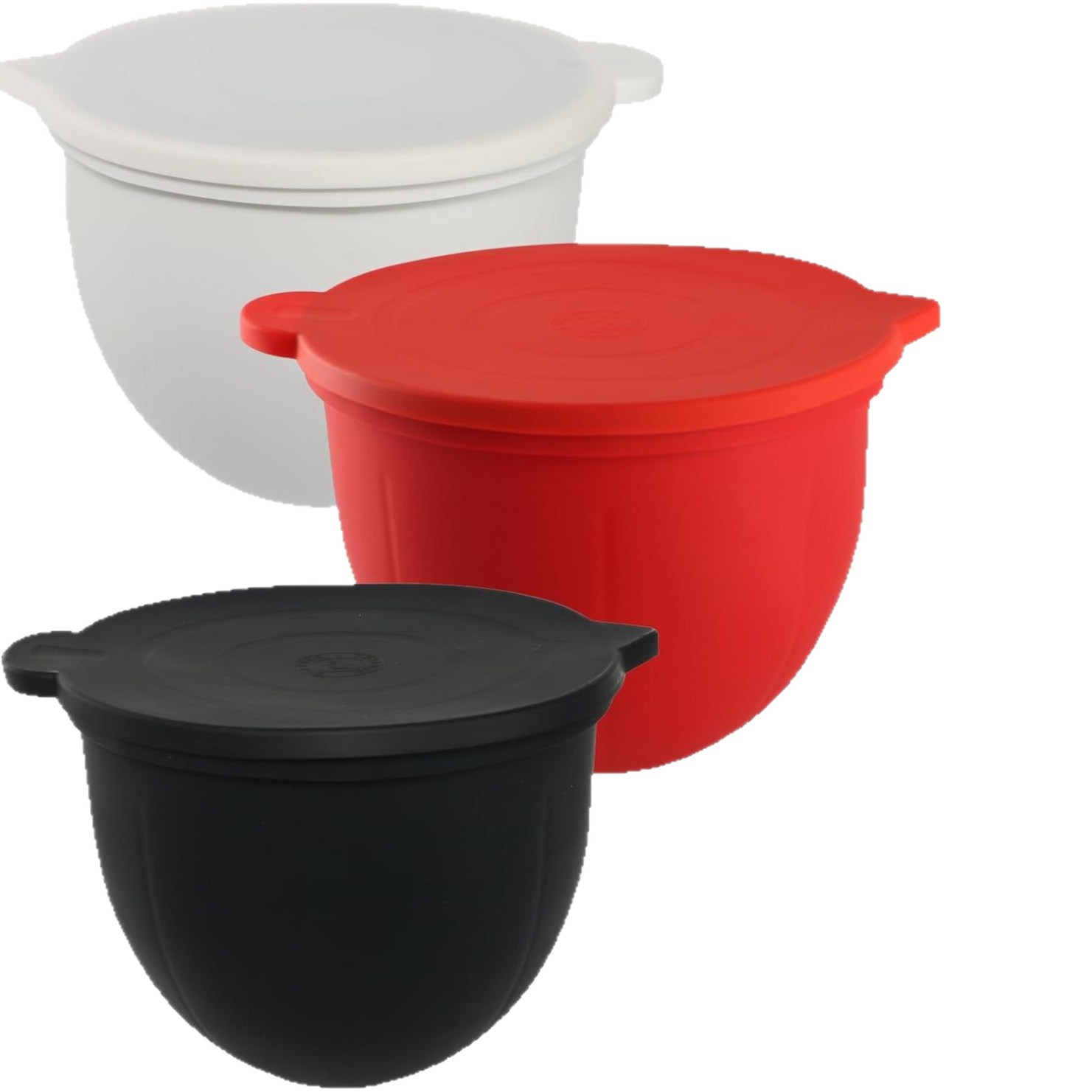 Kitchen Aid Baking Lid - Tigela universal de silicone com tampas
