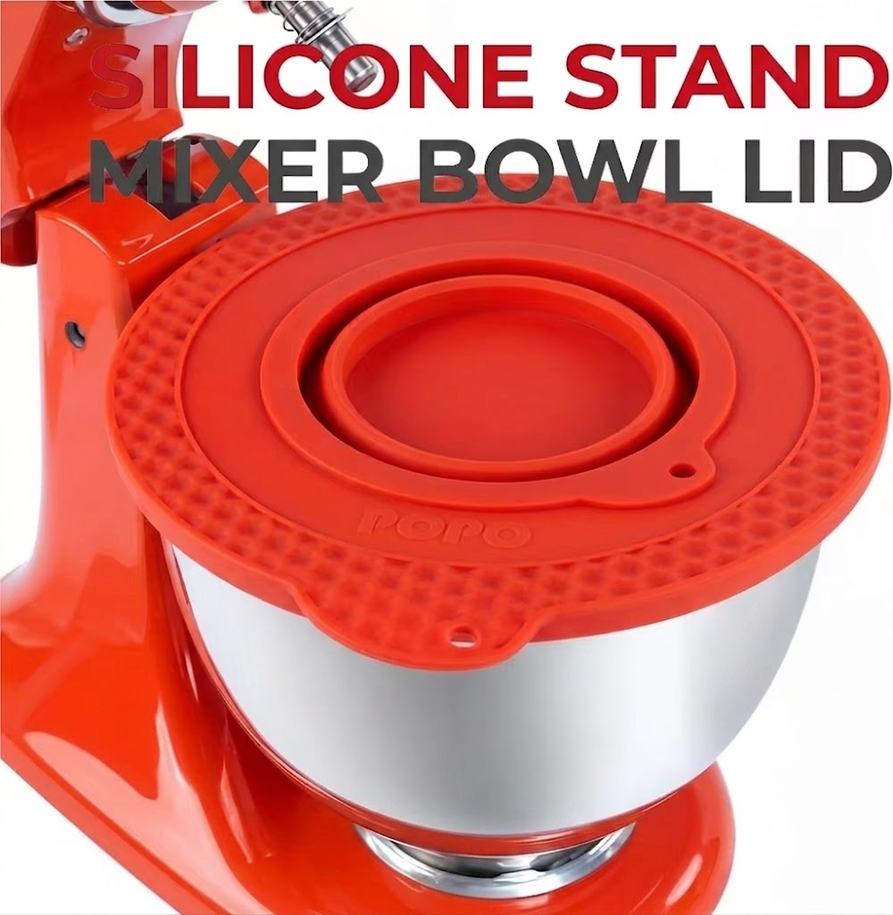 Kitchen Aid Baking Lid - Tampa de Silicone Antiderramamento para Batedeira