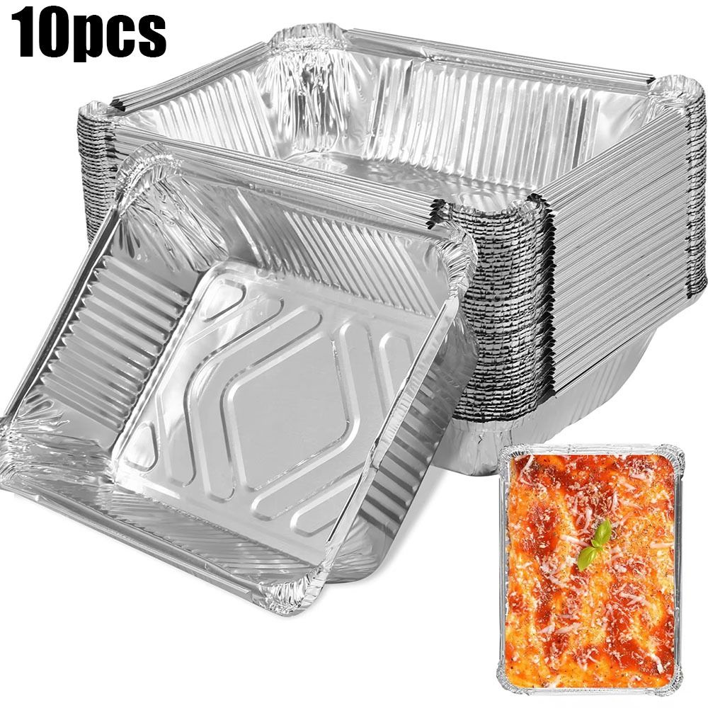 Kitchen Baking Storage Containers - Recipientes descartáveis de folha de alumínio
