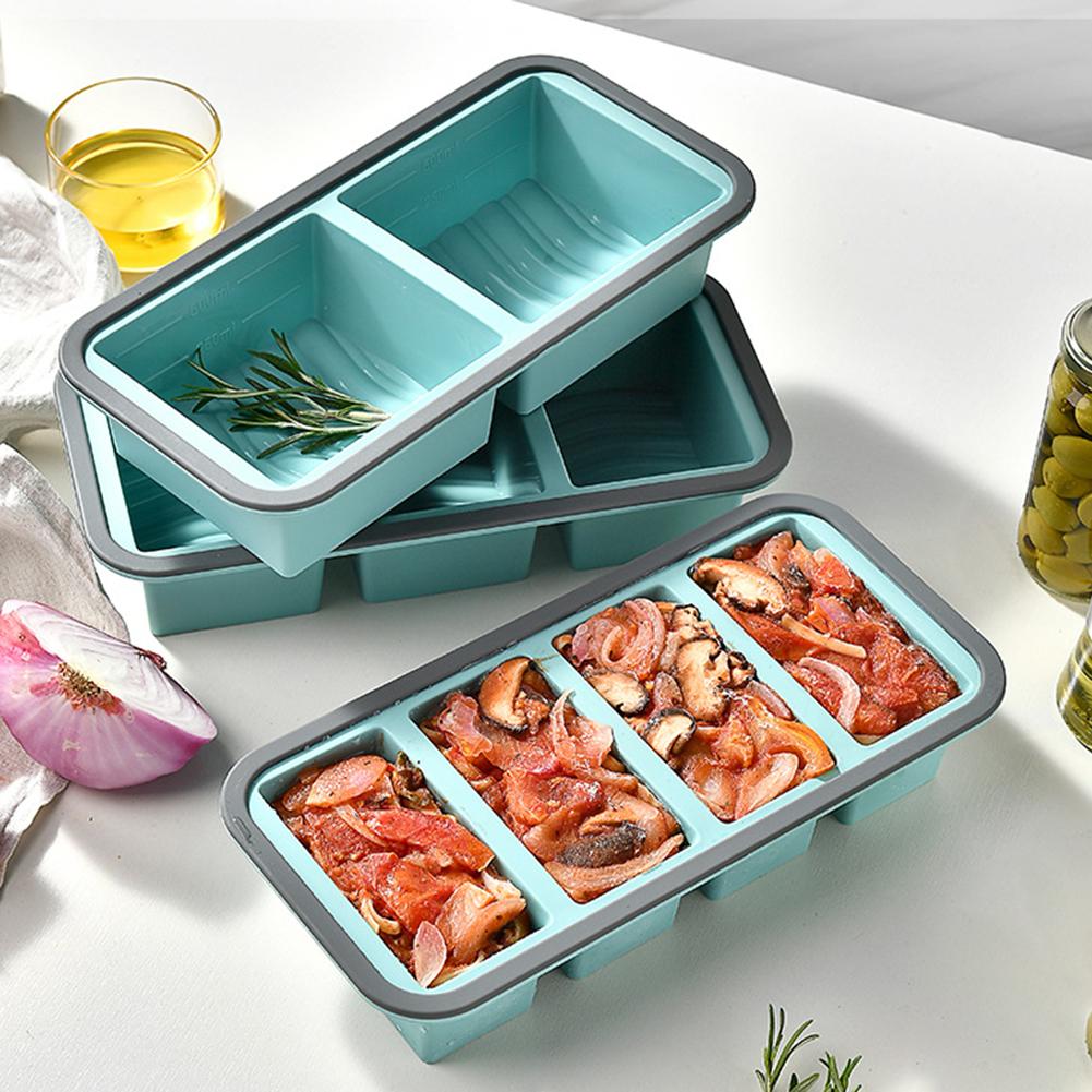 Kitchen Baking Storage Containers - Forma de Gelo Gigante de Silicone