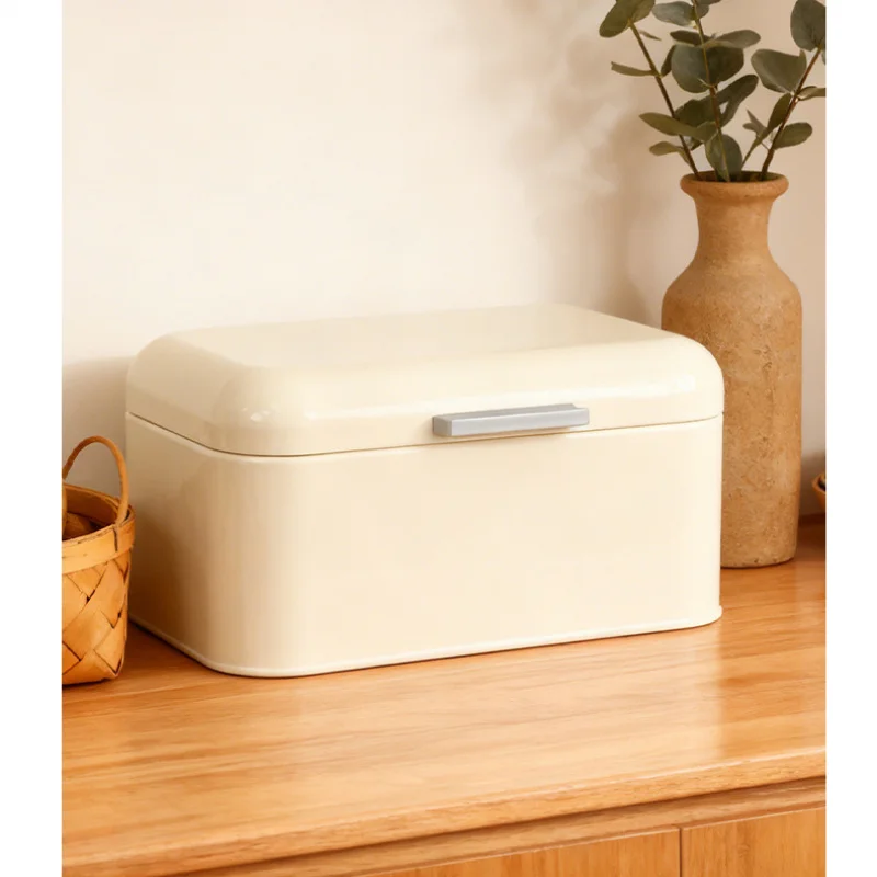 Caixa de Pão de Metal, Recipie - Kitchen Baking Counter avaliação e preço