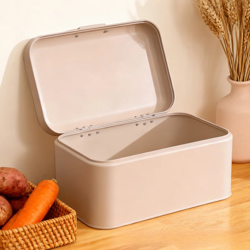 Caixa de Pão de Metal, Recipie - Kitchen Baking Counter avaliação e preço