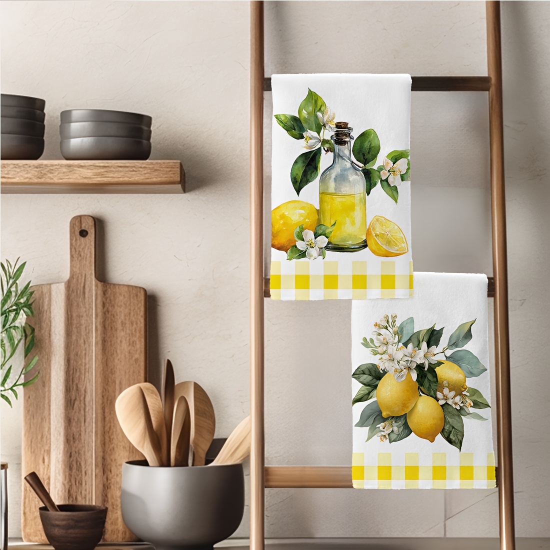 2 peças, pano de cozinha com p - Kitchen And Baking Life avaliação e preço