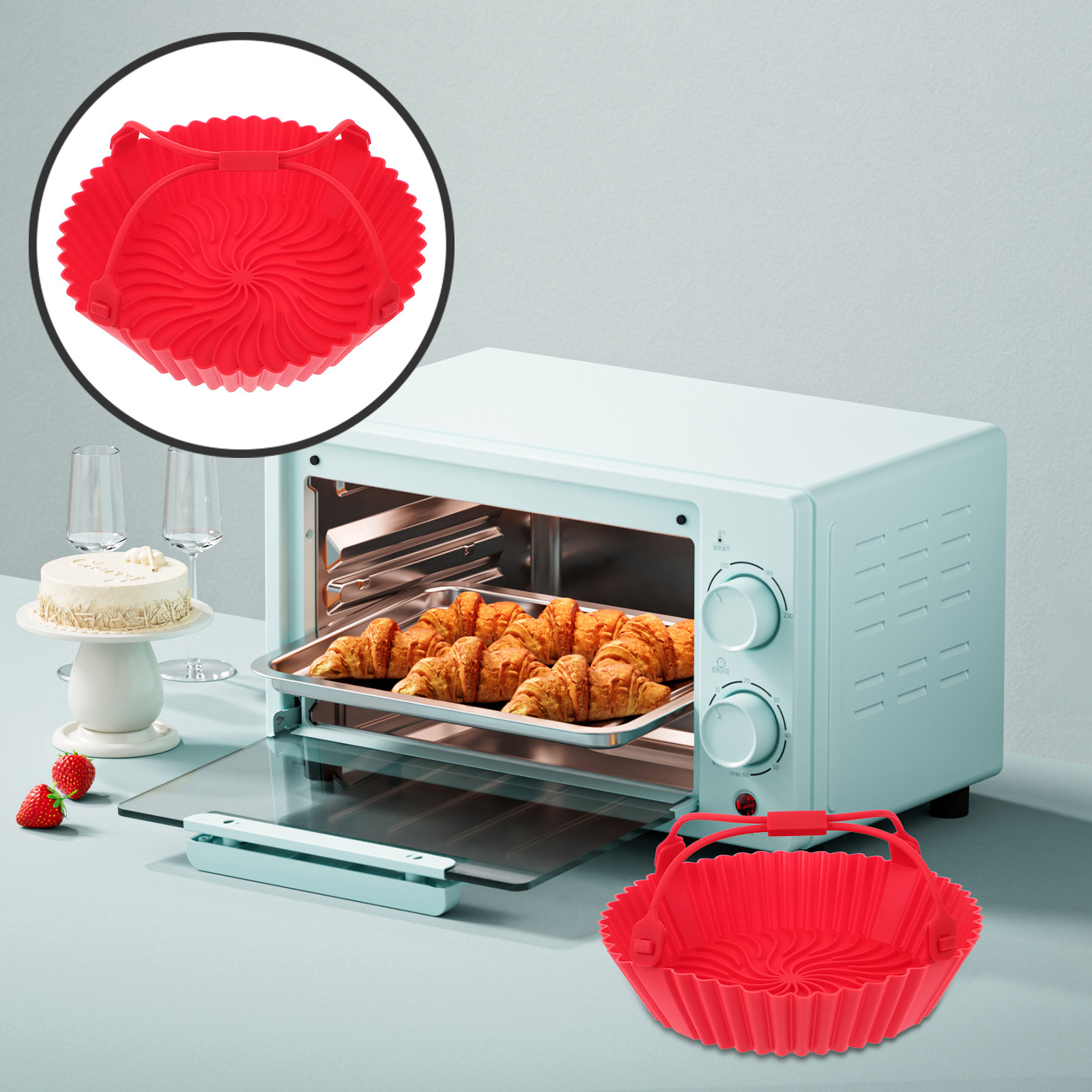 Assadeira de silicone resisten - Kitchen Baking Tray avaliação e preço