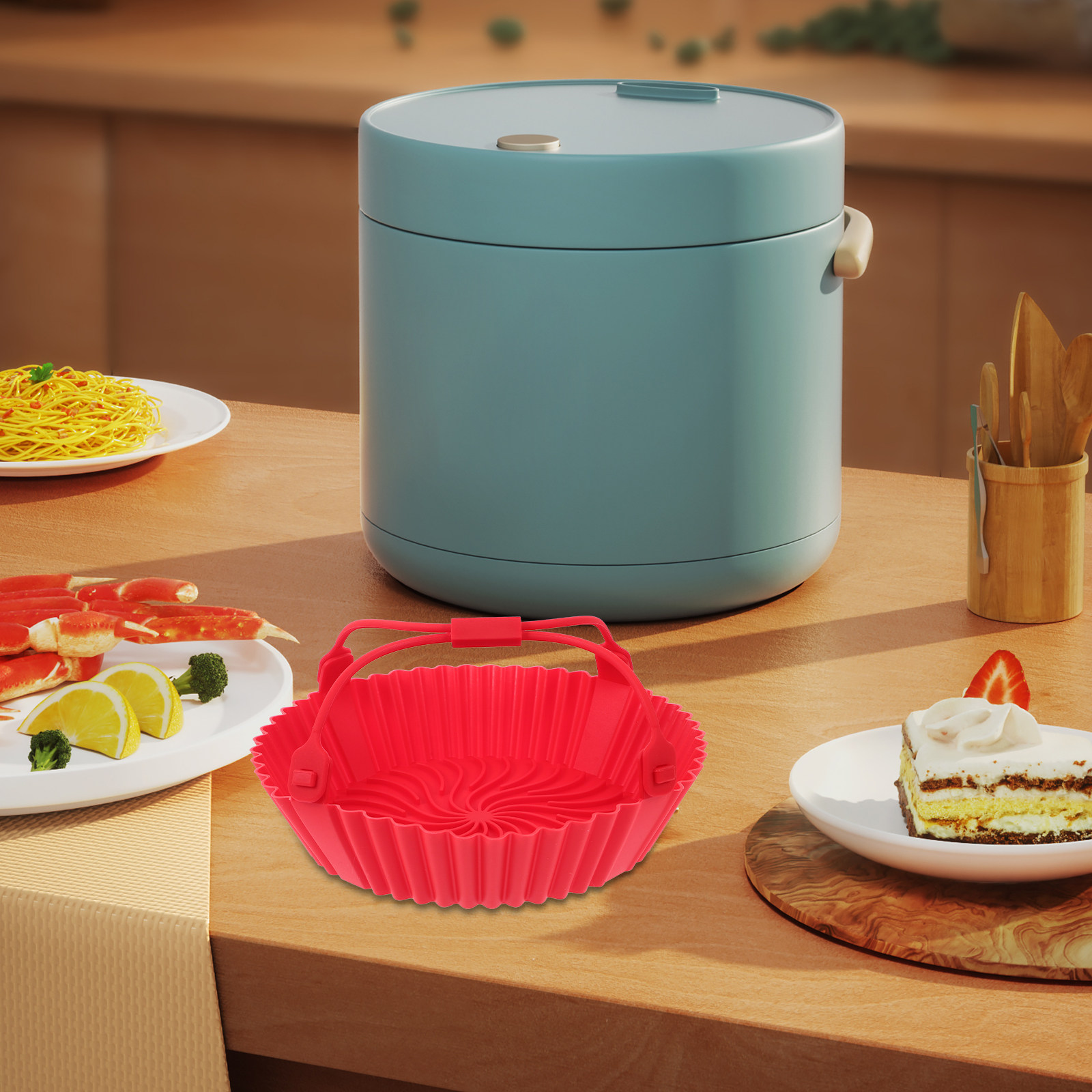 Assadeira de silicone resisten - Kitchen Baking Tray avaliação e preço