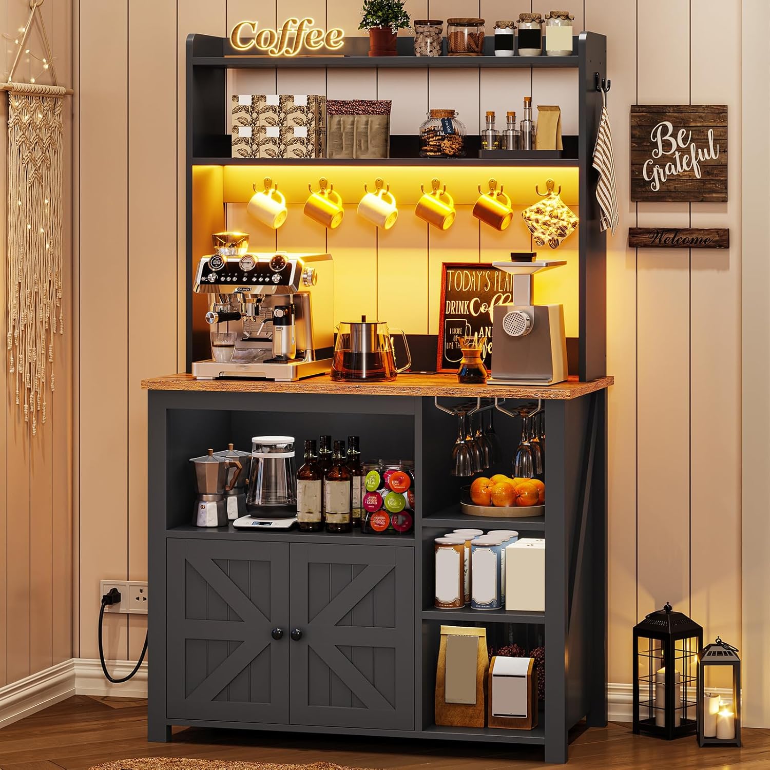 Armário de Café de 35,4 Polega - Kitchen Baker avaliação e preço