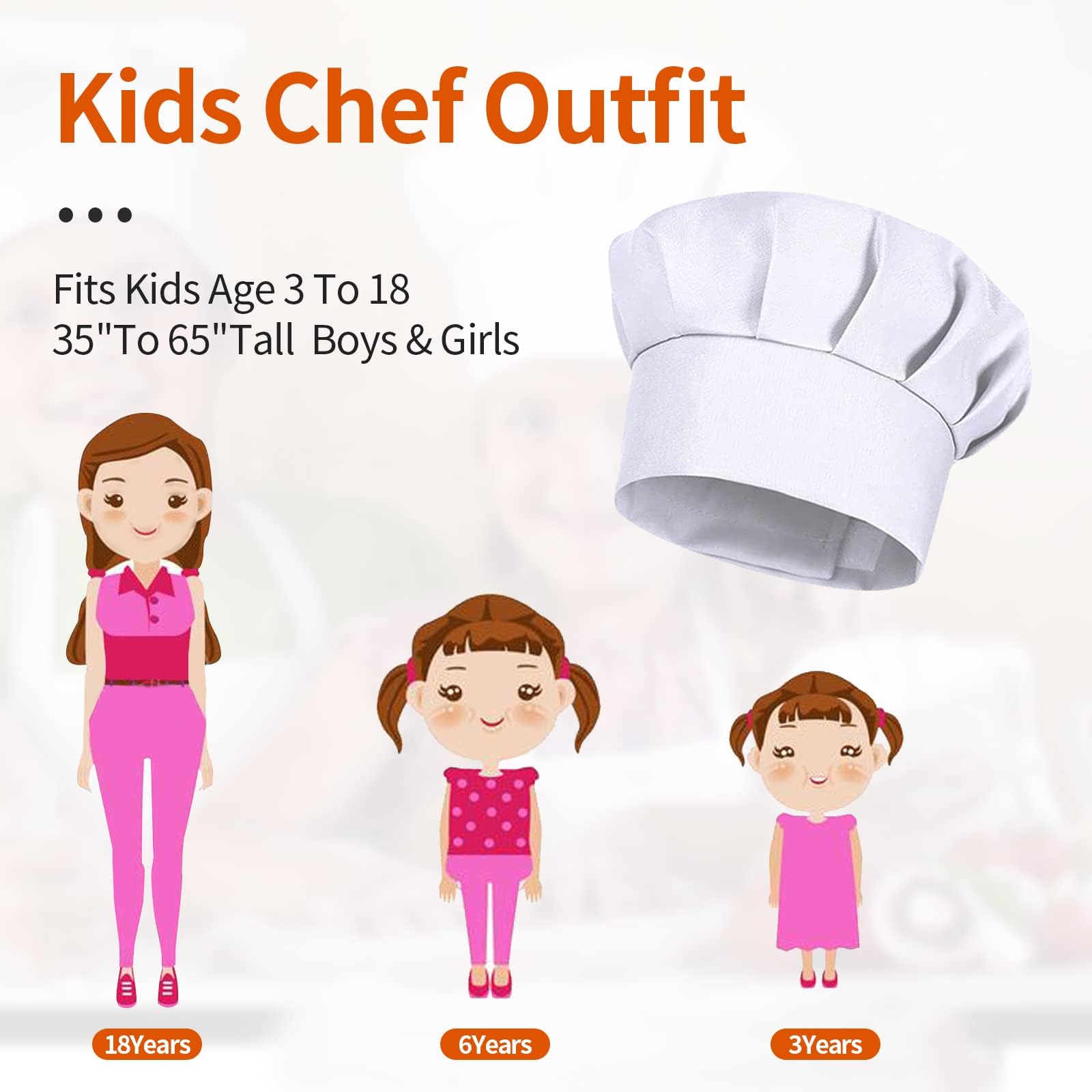 4 Peças Chapéu de Chef Branco  - Kitchen Baker avaliação e preço