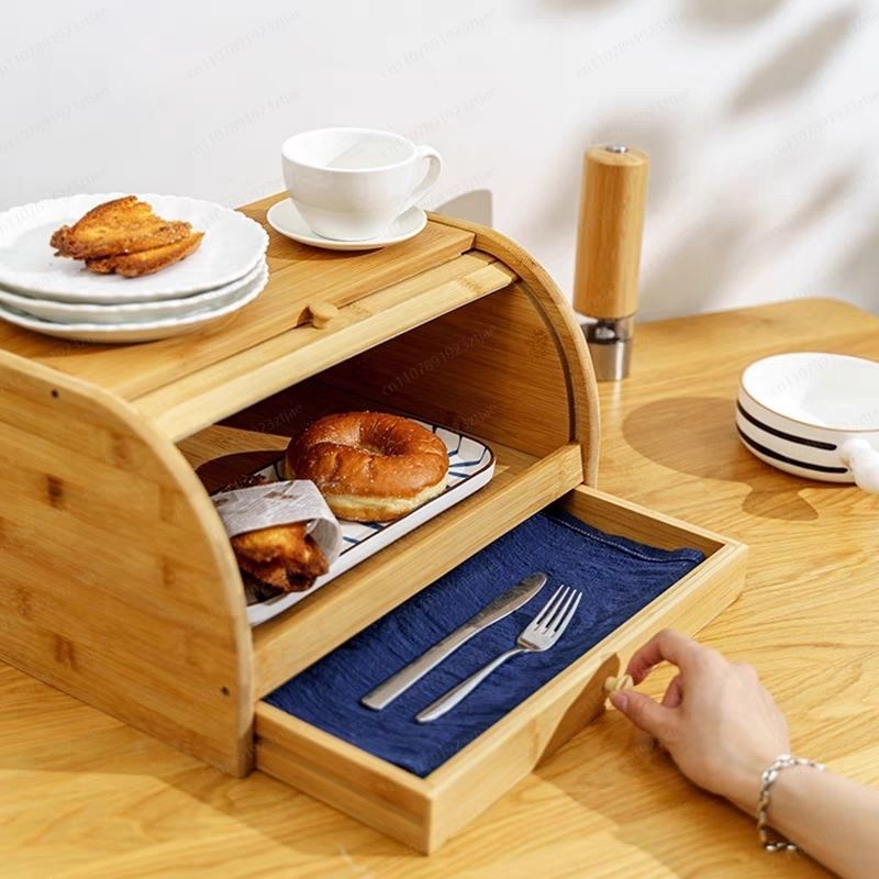 Caixa de Pão Multifuncional de - Kitchen Baking Storage Containers avaliação e preço