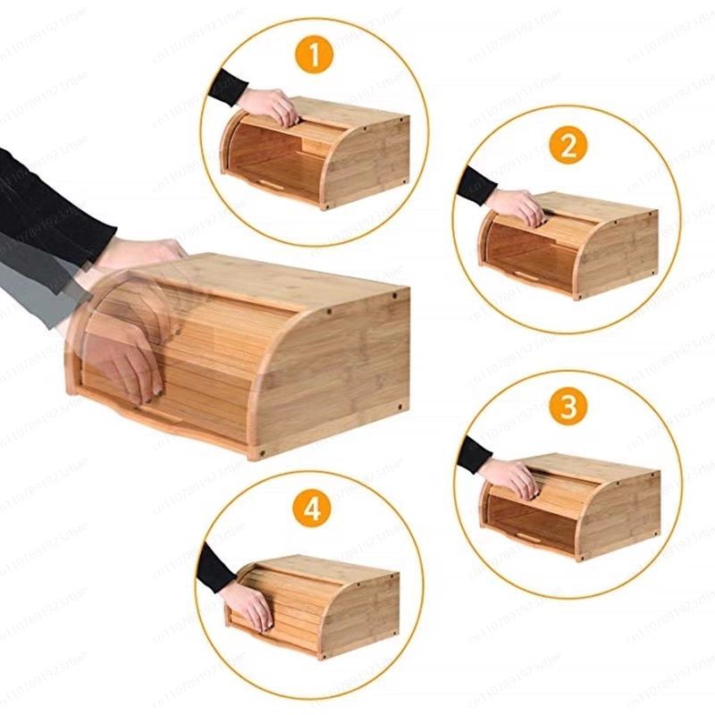Caixa de Pão Multifuncional de - Kitchen Baking Storage Containers avaliação e preço